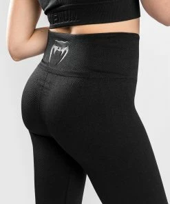 Venum Sparring Seamless 7/8 Leggings - For Women - Black -Boxing Elegant Butikk LEGGINGS 7 8 SPARRING BLACK 08