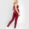 Venum Sparring Seamless 7/8 Leggings - For Women - Burgundy -Boxing Elegant Butikk LEGGINGS 7 8 SPARRING BURGUNDY 05 1