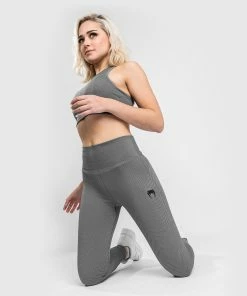 Venum Sparring Seamless 7/8 Leggings - For Women - Dark Grey -Boxing Elegant Butikk LEGGINGS 7 8 SPARRING DARKGREY 01