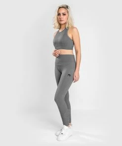 Venum Sparring Seamless 7/8 Leggings - For Women - Dark Grey -Boxing Elegant Butikk LEGGINGS 7 8 SPARRING DARKGREY 04