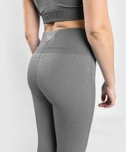 Venum Sparring Seamless 7/8 Leggings - For Women - Dark Grey -Boxing Elegant Butikk LEGGINGS 7 8 SPARRING DARKGREY 05