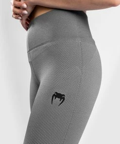 Venum Sparring Seamless 7/8 Leggings - For Women - Dark Grey -Boxing Elegant Butikk LEGGINGS 7 8 SPARRING DARKGREY 07