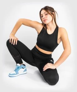 Venum Sparring Seamless Leggings - For Women - Black -Boxing Elegant Butikk LEGGINGS SPARRING BLACK 10 1