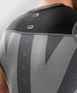 Venum Stone Rashguard - Short Sleeves - Mineral Green -Boxing Elegant Butikk RASH SS STONE MINERAL GREEN 07