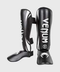Venum Challenger Standup Shin Guards - Black -Boxing Elegant Butikk SHINGUARD CHALLENGER BLACK HD 02