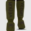 Venum Kontact Shin Guards - Khaki/Black -Boxing Elegant Butikk SHINGUARD INSTEP KONTACT KHAKI BLACK SD 01 1