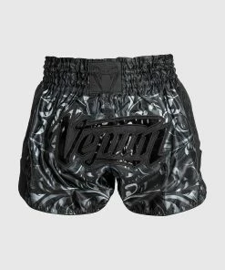 Venum Absolute 2.0 Muay Thai Shorts - Black/Black