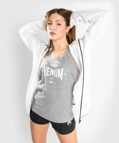 Venum Team 2.0 Tank Top - For Women - Light Heather Grey -Boxing Elegant Butikk TANKTOP TEAM2.0 LIGHT HEATHER GREY 04