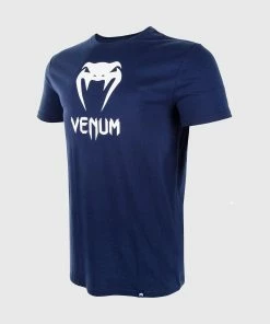 Venum Classic T-shirt - Navy Blue -Boxing Elegant Butikk TS CLASSIC NAVYBLUE HD 02