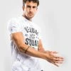 Venum Squad T-Shirt - White/Grey -Boxing Elegant Butikk TS SQUAD WHITE GREY 01