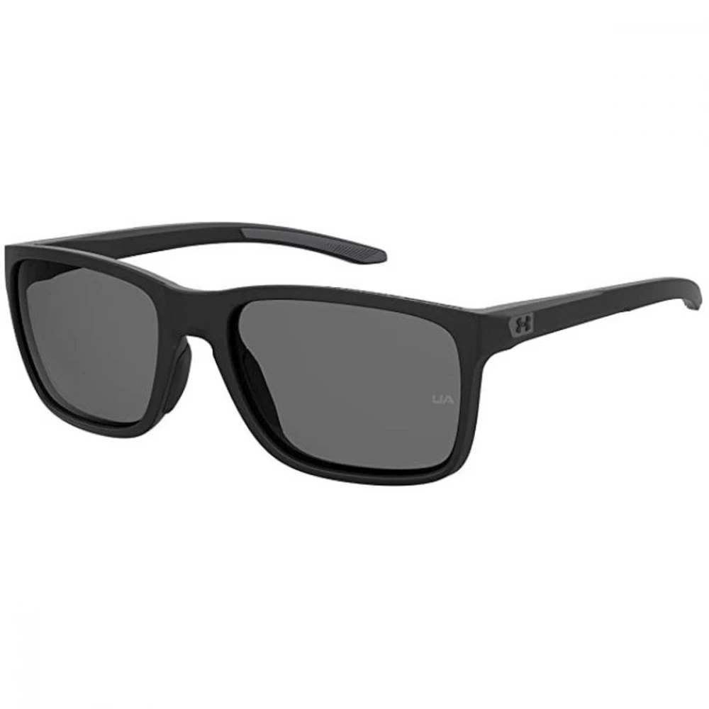 Under Armour Men’s Rectangular Sunglasses (Matte Black/Polarized Gray) 3 Under Armour Men’s Rectangular Sunglasses (Matte Black/Polarized Gray)