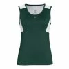 DUC Look-Out Women’s Tank (Pine Green/ White)