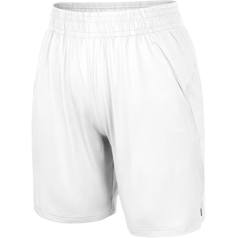 DUC Boy’s Spider Advanced Performance Tennis Short (White)