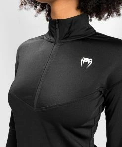 Venum Essential Women's Base Layer Top - Black -Boxing Elegant Butikk a928e81147b808bcc21bfe320b2d12d3f843f1a6 BASE LOYERTOP ESSENTIAL BLACK 10