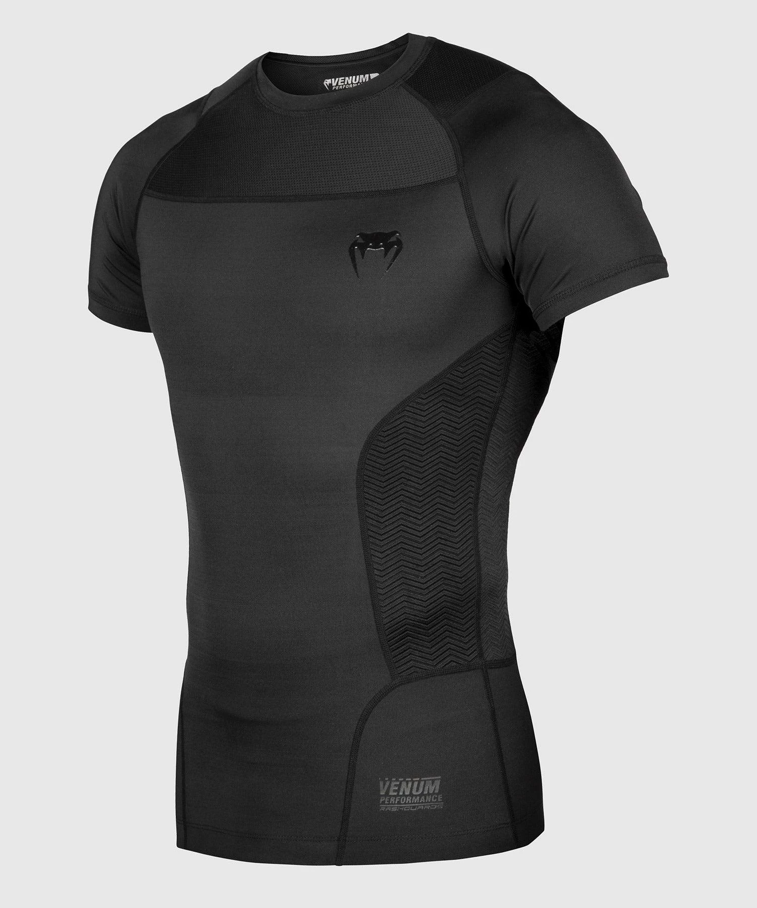 Venum G-Fit Rashguard - Short Sleeves - Black - Bilde 3