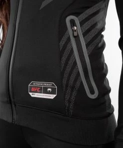 UFC Venum Authentic Fight Night Women's Walkout Hoodie - Black -Boxing Elegant Butikk a 252Fc 252F1 252Ff 252Fac1f59cdc6ce9d2986e860978e0b789ea0dbb77c VNMUFC 00013 001 07