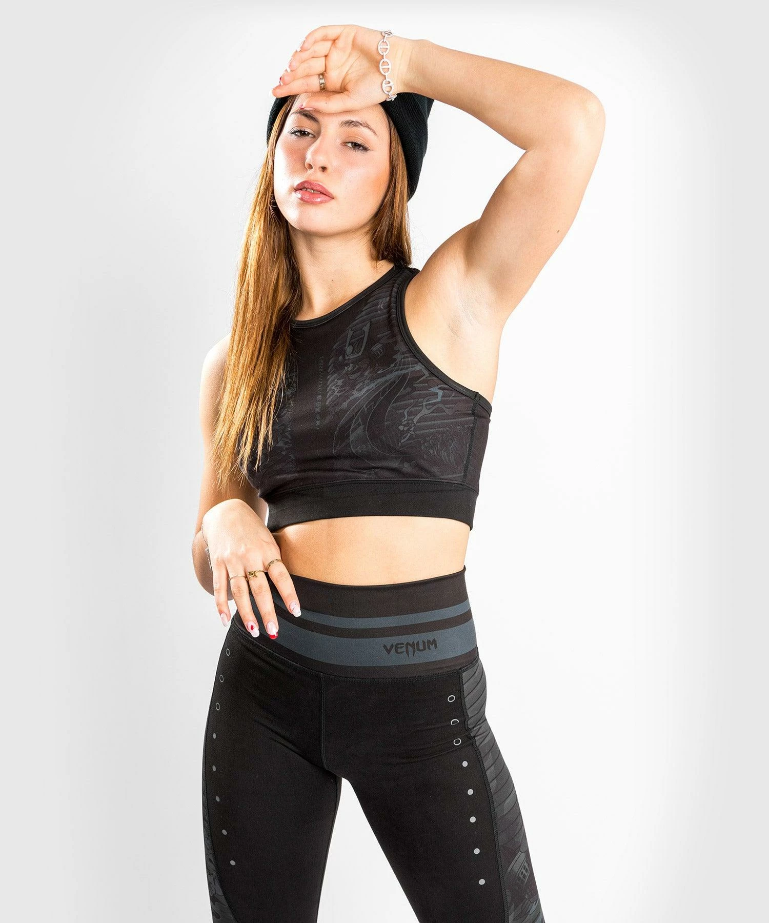 Venum YKZ21 Sport Bra - Black/Black