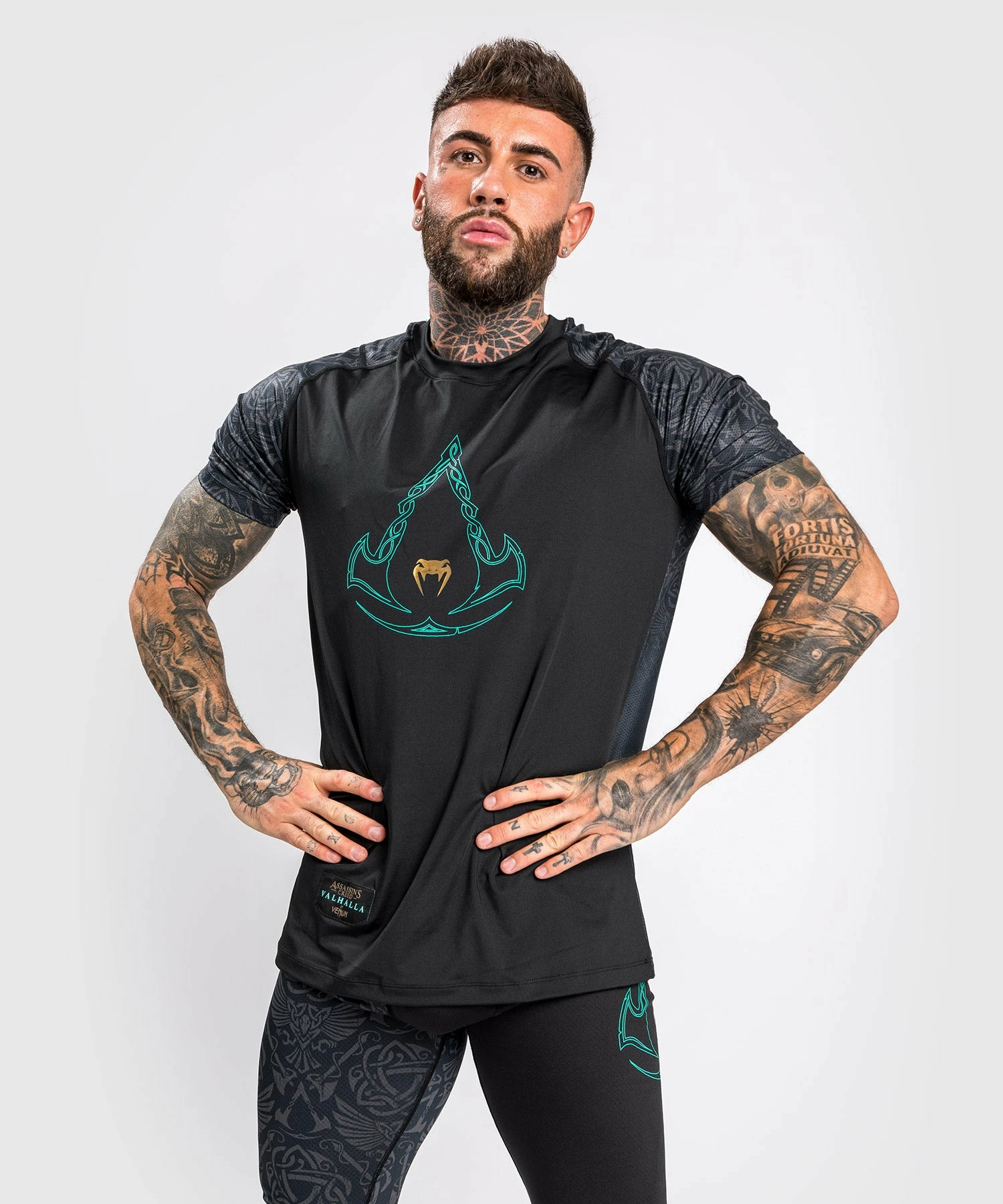 Venum Assassin's Creed Reloaded Dry Tech T-shirt - Black 3 Venum Assassin's Creed Reloaded Dry Tech T-shirt - Black