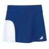Babolat Girls Compete Tennis Skirt W/Built-in Shorts And Performance Polyester (White/Estate Blue) 1 Babolat Girls Compete Tennis Skirt W/Built-in Shorts And Performance Polyester (White/Estate Blue) -Boxing Elegant Butikk babolat compete gonna da tennis bambina estate blue white 1000 1000