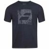 Babolat Men’s Exercise Big Flag Crew Neck Tennis Tee (Black/Heather) -Boxing Elegant Butikk babolat exercise big flag black heather 1000 1000