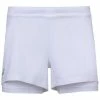 Babolat Women’s Exercise Tennis Training Shorts (White/White) 1 Babolat Women’s Exercise Tennis Training Shorts (White/White) -Boxing Elegant Butikk babolat exercise womens training shorts white 1000 1000