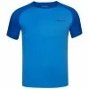 Babolat Boy’s Play Crew Neck Tennis Tee (Blue Aster) -Boxing Elegant Butikk babolat play crew neck tennis tee blue aster 1000 1000