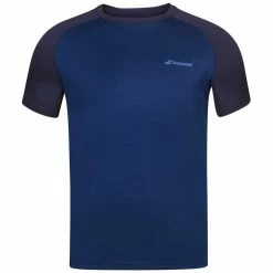 Babolat Boy’s Play Crew Neck Tennis Tee (Estate Blue)