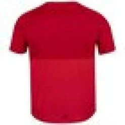 Babolat Men’s Play Crew Neck Tennis Training Tee (Tomato Red) -Boxing Elegant Butikk babolat play crew neck red back 1000 1000