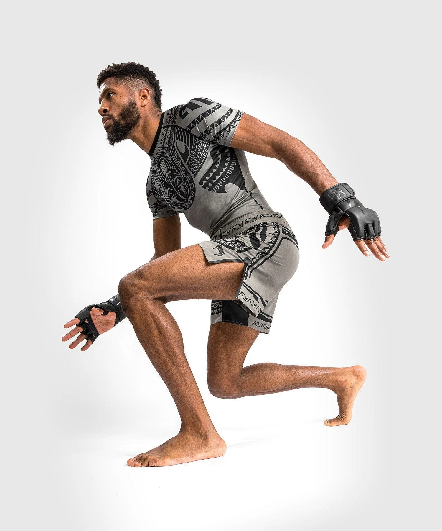 Venum Nakahi Rashguard - Short Sleeves - Grey - Bilde 2