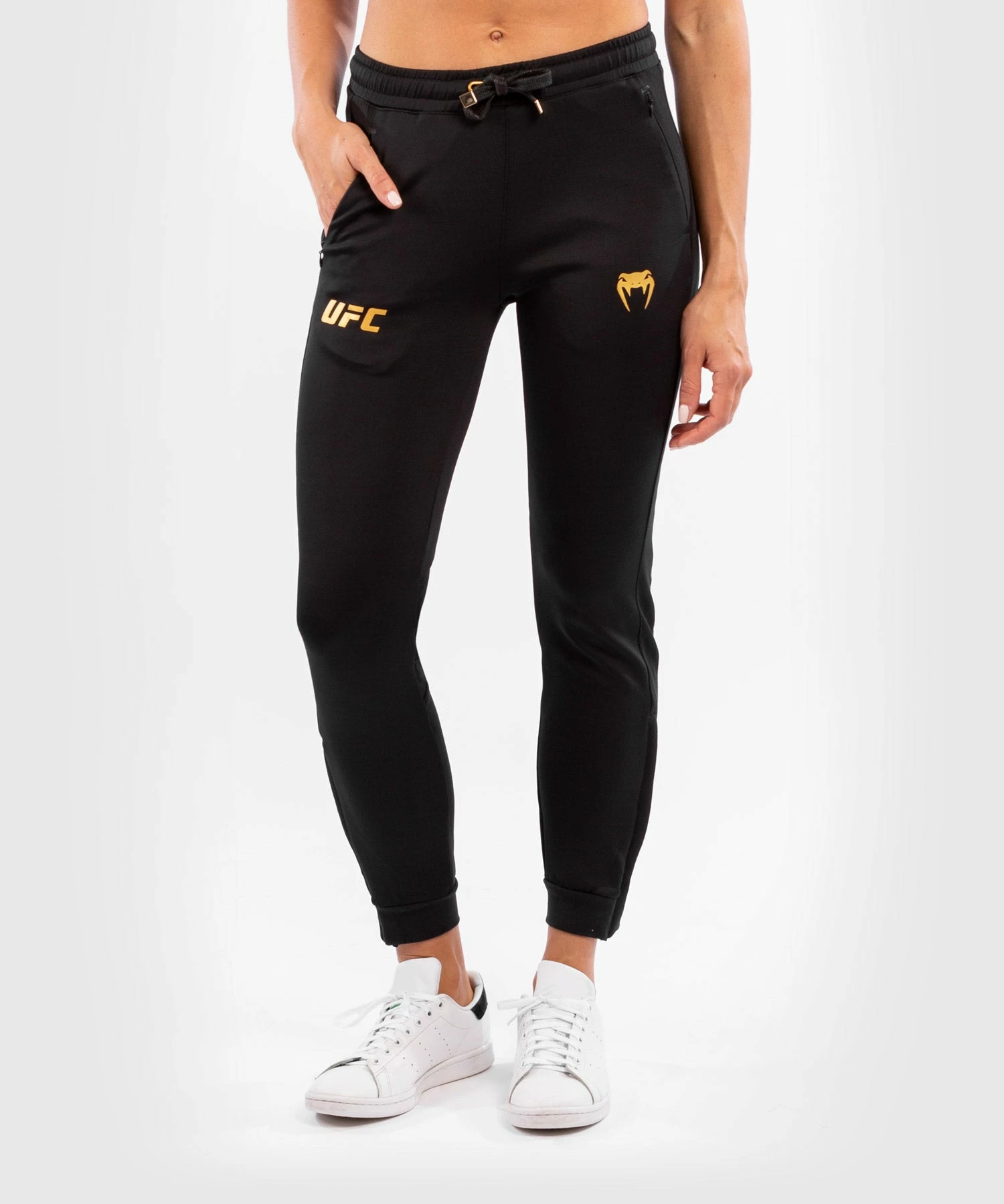 UFC Venum Authentic Fight Night Women's Walkout Pant - Champion 3 UFC Venum Authentic Fight Night Women's Walkout Pant - Champion