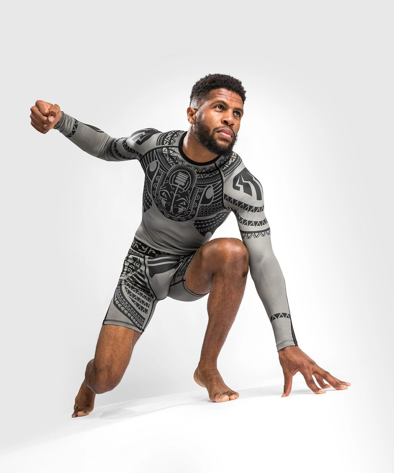 Venum Nakahi Vale Tudo Short - Grey 3 Venum Nakahi Vale Tudo Short - Grey