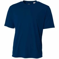 A4 Men’s Performance Crew Shirt (Navy)
