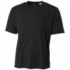 A4 Men’s Performance Crew Shirt (Black)