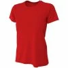 A4 Women’s Cooling Performance Crew Neck Tee (Scarlet) -Boxing Elegant Butikk capture 118 1000 1000
