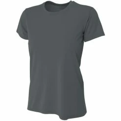 A4 Women’s Cooling Performance Crew Neck Tee (Graphite)