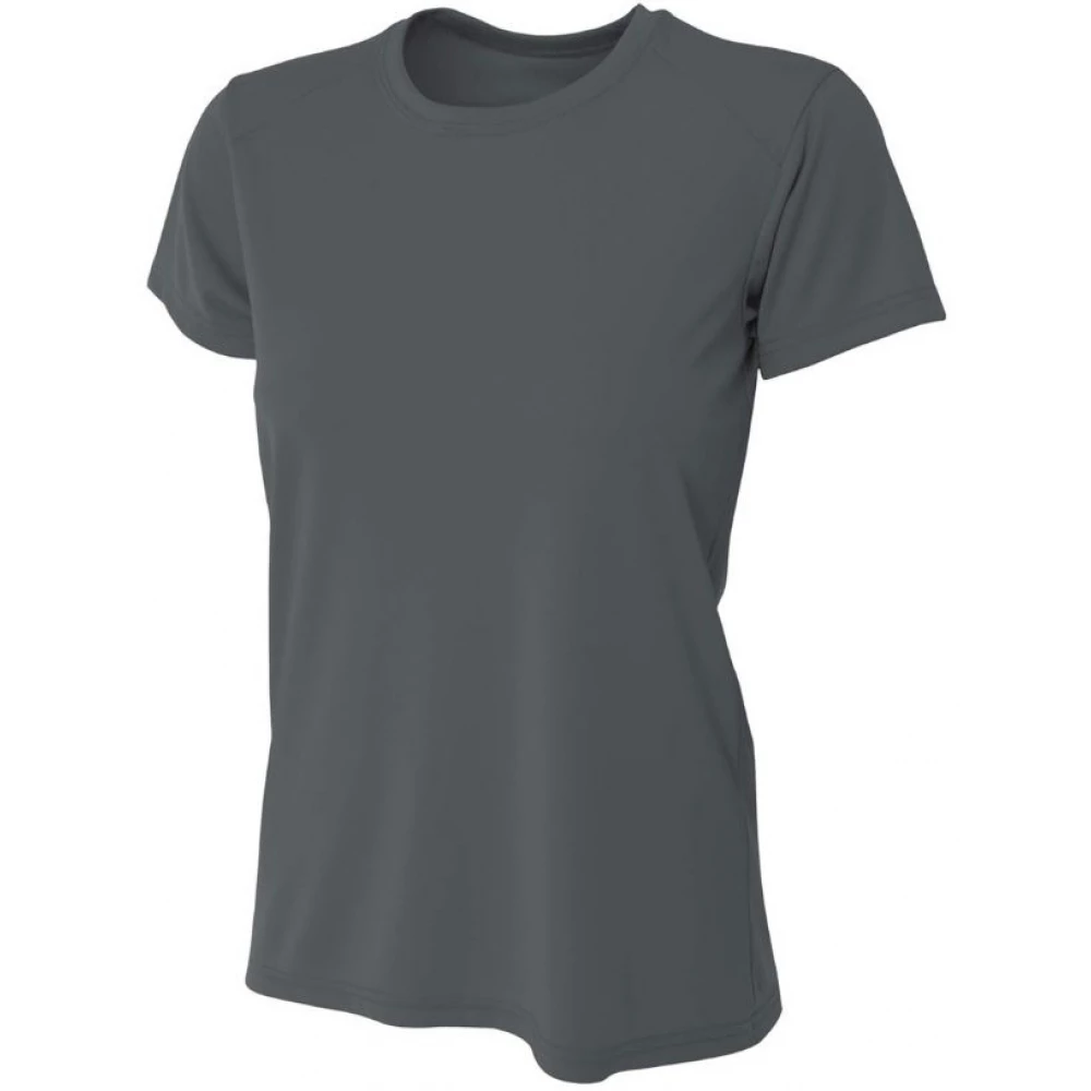A4 Women’s Cooling Performance Crew Neck Tee (Graphite) 3 A4 Women’s Cooling Performance Crew Neck Tee (Graphite)