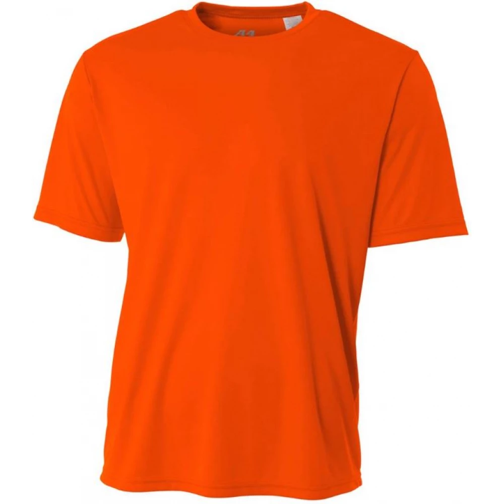 A4 Men’s Performance Crew Shirt (Safety Orange) 3 A4 Men’s Performance Crew Shirt (Safety Orange)