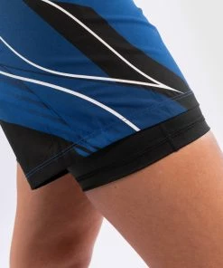 UFC Venum Authentic Fight Night Women's Shorts - Long Fit - Blue -Boxing Elegant Butikk d 252F4 252F8 252F8 252Fd48884608ee1632836f080b7c01bfae38a6e7106 VNMUFC 00019 004 07