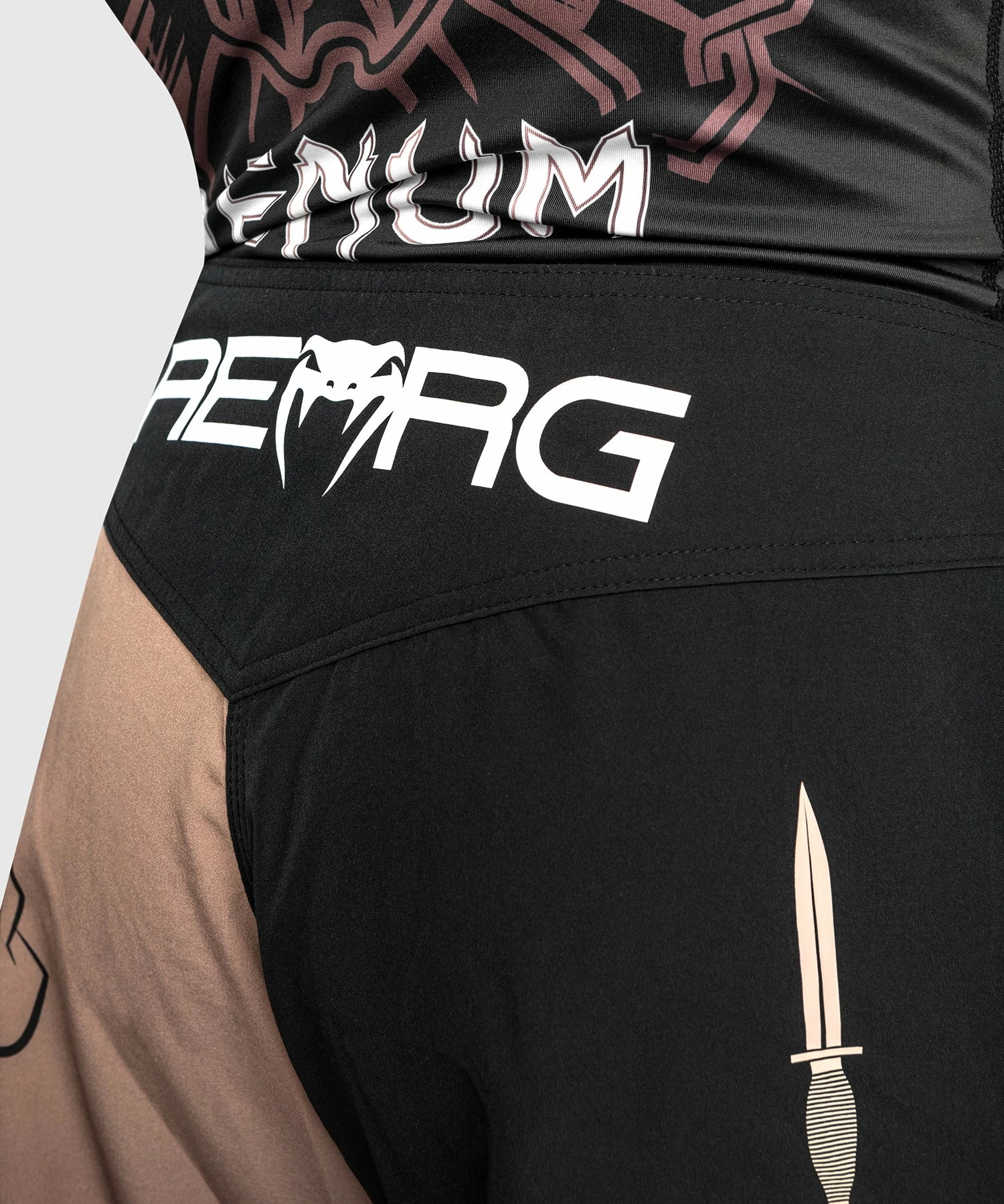 Venum Reorg Fightshorts - Black 7 Venum Reorg Fightshorts - Black - Bilde 5