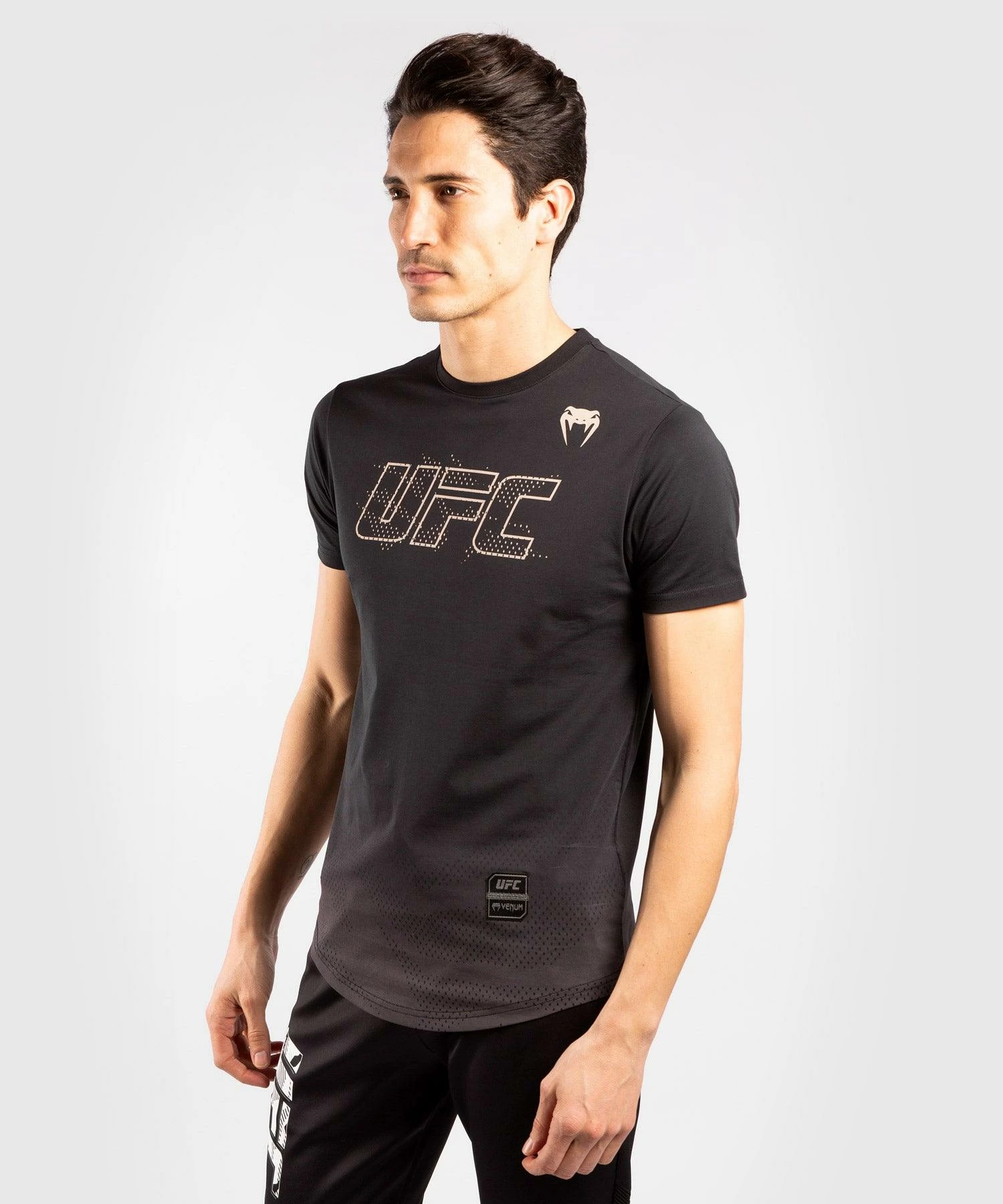 UFC Venum Authentic Fight Week Men's Short Sleeve T-shirt - Black - Bilde 3
