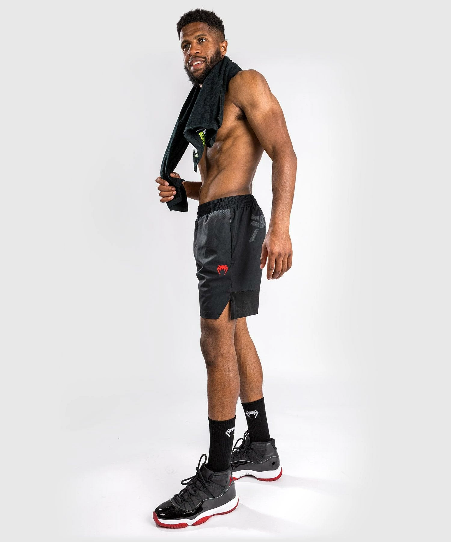 Venum Okinawa 3.0 Training Shorts - Black/Red - Bilde 2