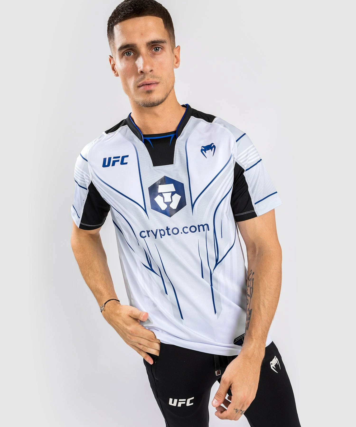 CSD FASHION UFC Venum Authentic Fight Night 2.0 Kit By Venum Men's Walkout Jersey - Midnight - Ice 3 CSD FASHION UFC Venum Authentic Fight Night 2.0 Kit By Venum Men's Walkout Jersey - Midnight - Ice