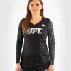 UFC Venum Authentic Fight Week Women's Long Sleeve T-shirt - Black