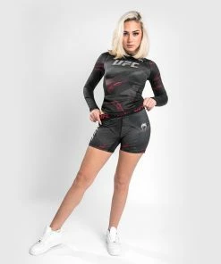 UFC Venum Authentic Fight Week Women's 2.0 Vale Tudo Short - Black/Red -Boxing Elegant Butikk f 252F0 252Fa 252F4 252Ff0a445843777bc422a3a72aeb23bdf154bc62ae2 VNMUFC 00118 001 02 6f79699d 1e4a 464f a57e b5af46baff2a