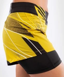 UFC Venum Authentic Fight Night Women's Shorts - Short Fit - Yellow -Boxing Elegant Butikk f 252F0 252Fd 252Ff 252Ff0dfd44dea17c039a8a2323fe8af9cf3ecf5a67a VNMUFC 00020 006 07