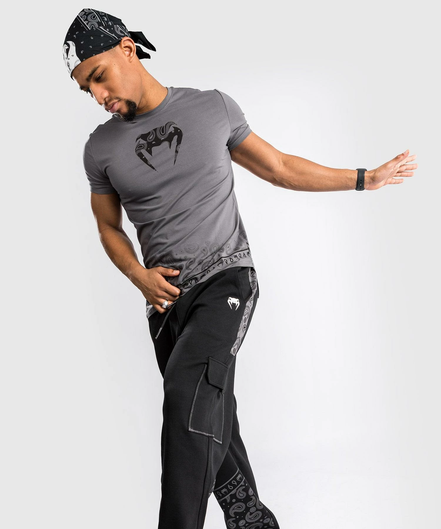 Venum Cali 34 Interference T-Shirt - Dark Grey 7 Venum Cali 34 Interference T-Shirt - Dark Grey - Bilde 5