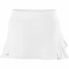 DUC Flirt Women’s Tennis Skirt (White) [SALE] -Boxing Elegant Butikk flirt front white web 1000 1000