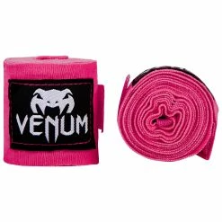 Venum Kontact Boxing Handwraps - 180in - Neon Pink