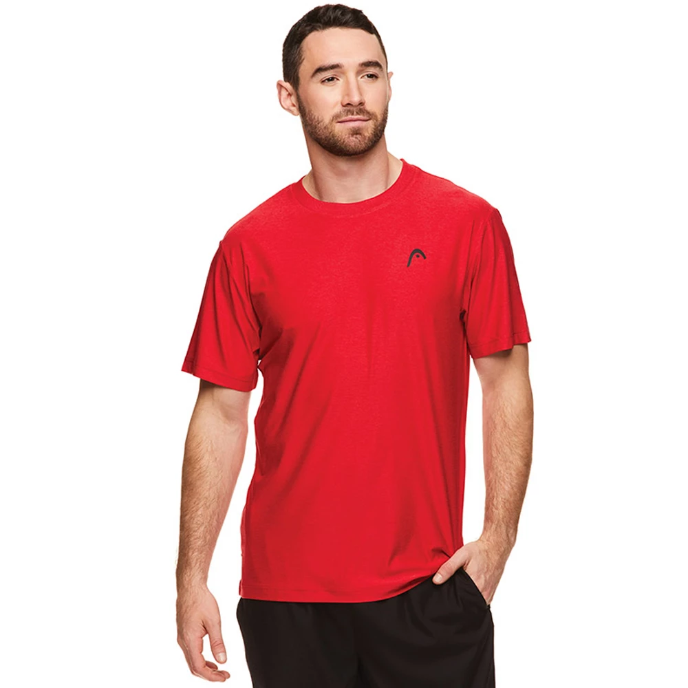 Head Men’s Score Hypertek Tennis Crew (Varsity Red Heather)