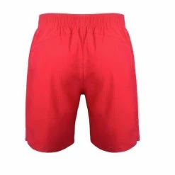 DUC Hunter Men’s Tennis Shorts (Red) -Boxing Elegant Butikk m2004 red duc hunter mens tennis short back 1000 1000